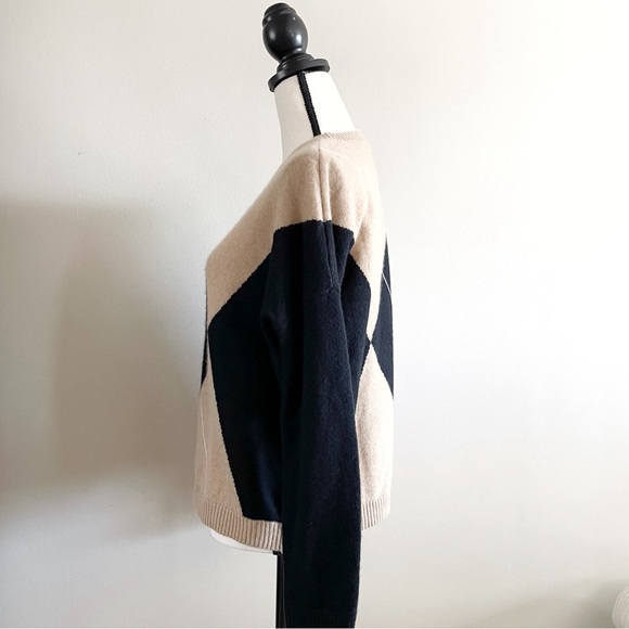 Minnie Rose Cashmere Sweater Crewneck Baklava Preppy Academia, Women's Medium - Picture 2 of 9